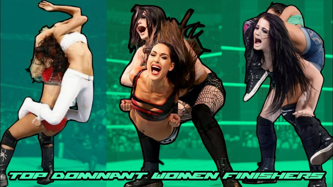 Top 50 Most Dominant WWE Women Finishers Of All Time //Liv Spiteful//