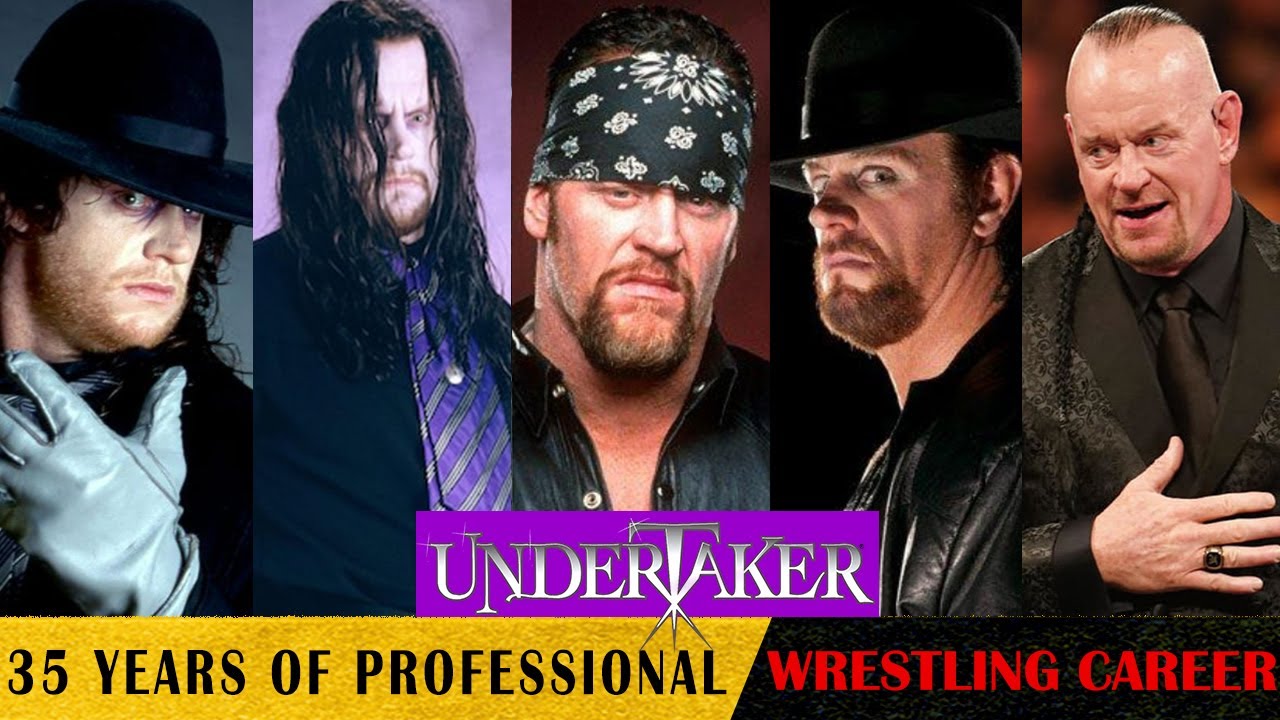 35 Years Of The Undertaker's Professional Wrestling Career | WCCW To WWE | Mark William Calaway backdrop