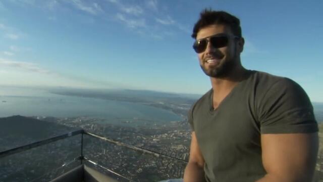 SmackDown: Justin Gabriel competes in his South African hometown backdrop