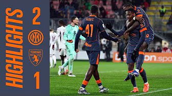 BONNY AND DIOUF BOOK THE TICKET TO THE SEMIFINAL ✅ | INTER 2-1 torino | HIGHLIGHTS COPPA ITALIA