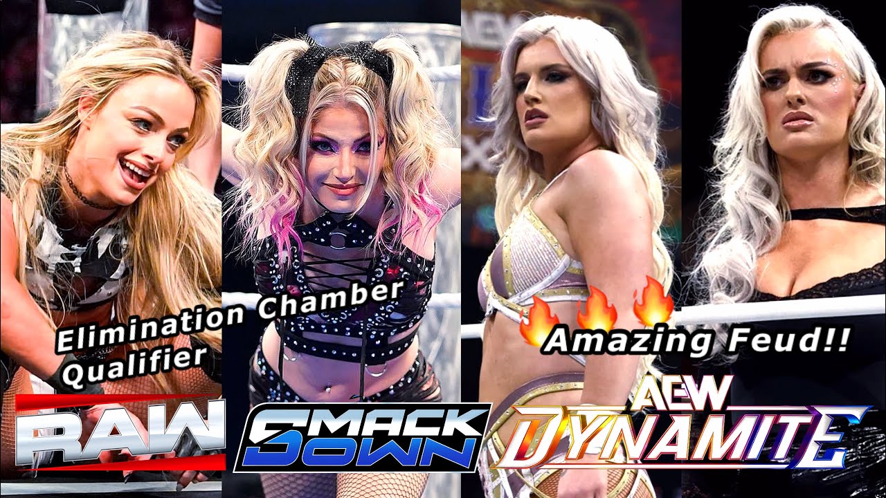 Best Women’s Wrestling Moves Of The Week: WWE AEW | ALexaBanks. background