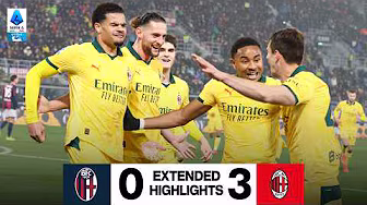 Extended Highlights | Serata perfetta dei rossoneri | Bologna-Milan 0-3 | Serie A 2025/26
