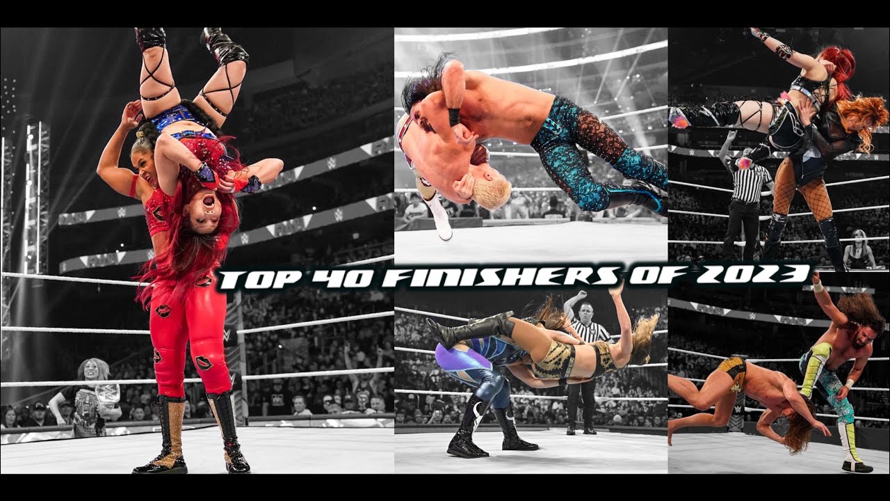 My Top 40 Favorite WWE Finishers Of 2023 {Liv Spiteful} backdrop