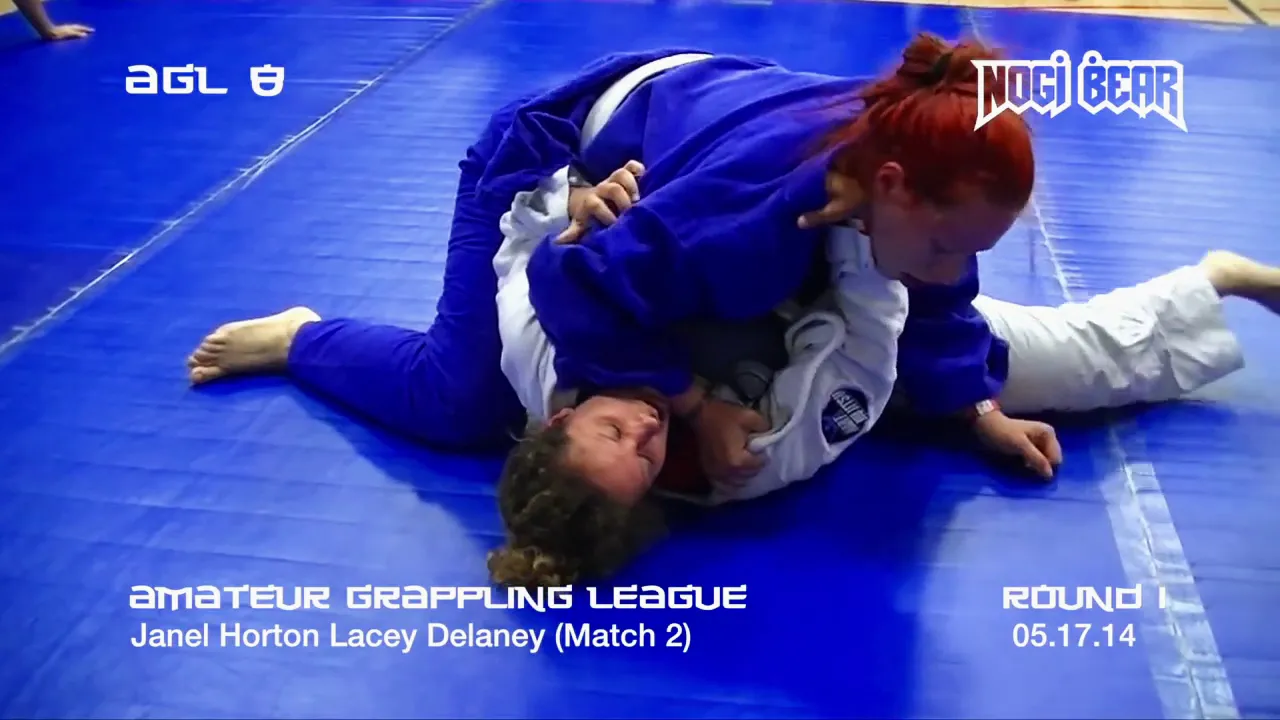 Girls Grappling: Janel Horton vs Lacey Delaney (Match 2) Remastered Classic Amateur Grappling background