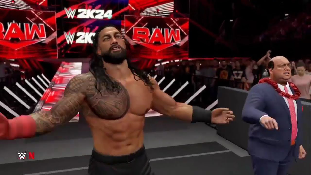 WWE Raw Live Special 6 January 2025 Roman Reigns vs Solo in Tribal Combat Match Wrestling Reality backdrop