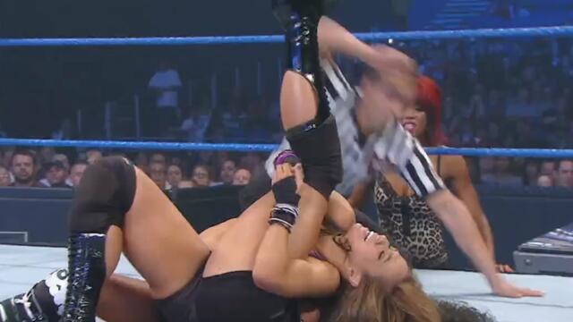 SmackDown: AJ vs. Tamina background