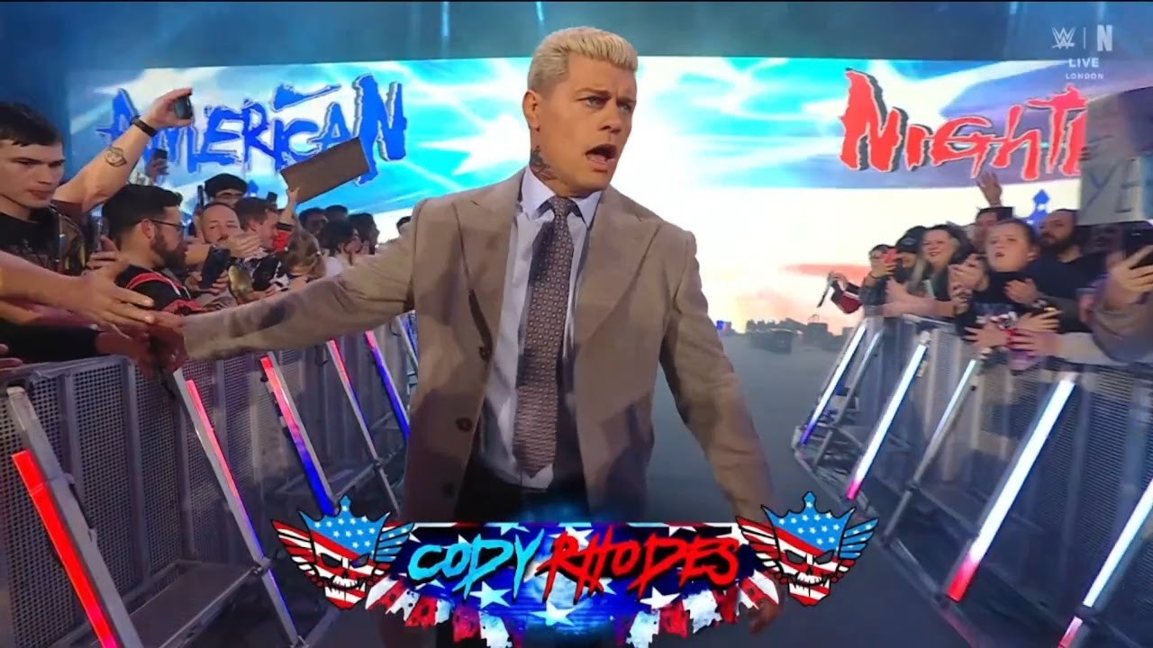 Cody Rhodes' "No Title" Entrance - WWE SmackDown | Jan. 16, 2025