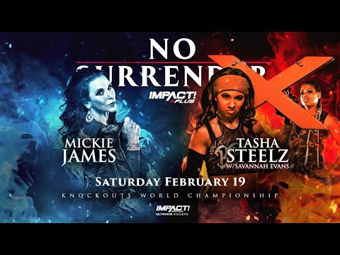 Impact Wrestling No Surrender 2022 | Women's Wrestling Highlights background