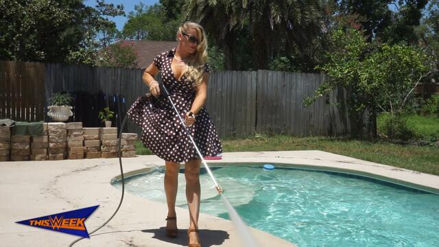 Lacey Evans gets to work on “Military Makeover with Montel”