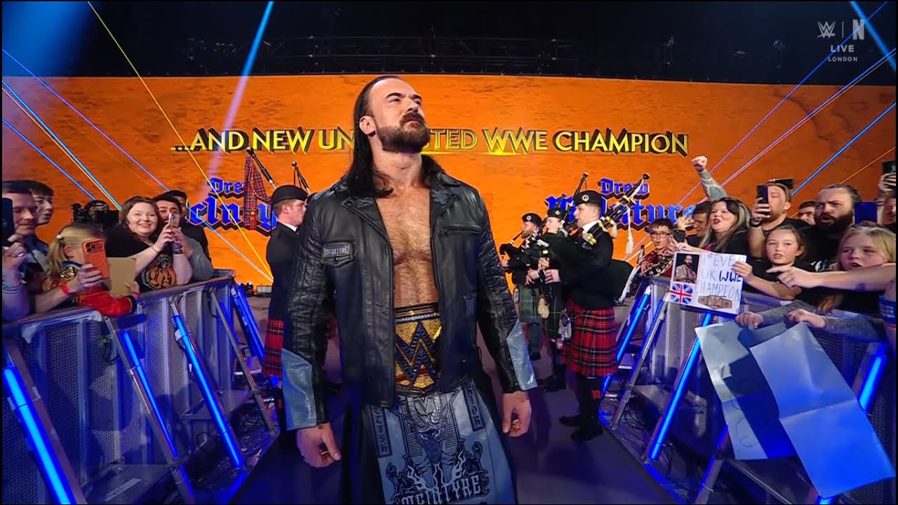 Drew McIntyre Champion Entrance - WWE SmackDown | Jan. 16, 2025