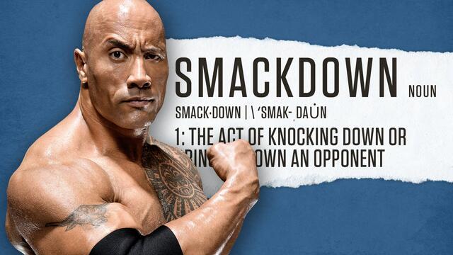 How The Rock got a word into the dictionary background