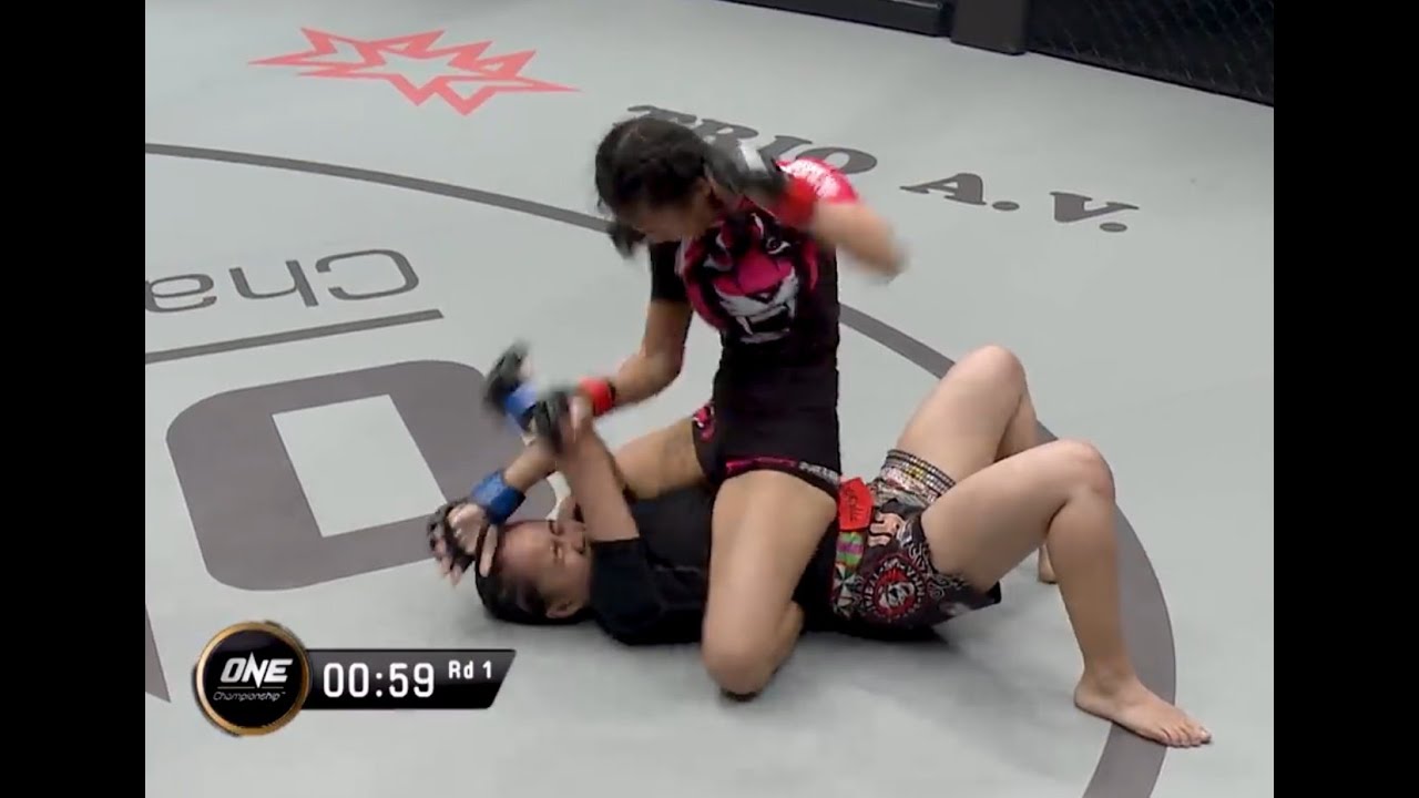 Best Ground and Pound 4 Female MMA