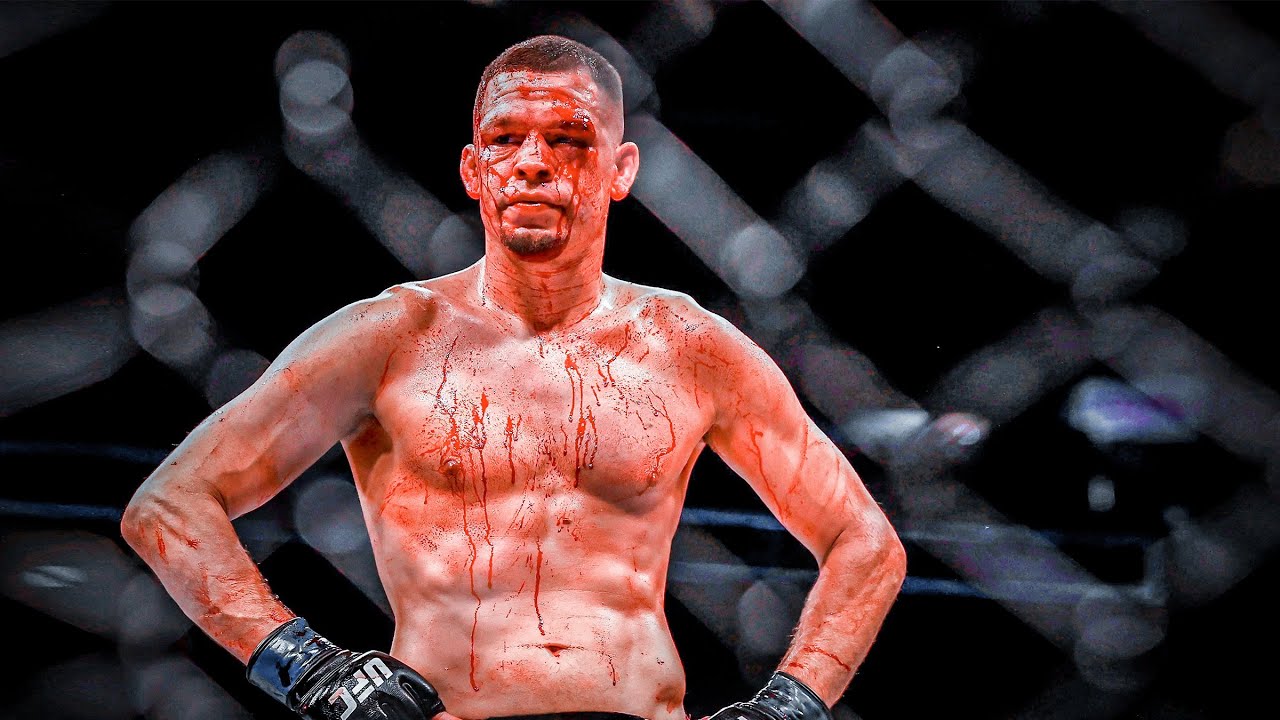Nate Diaz BEST Knockouts & UFC Highlights background