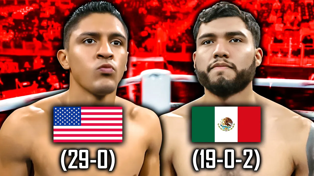 UNBEATENS COLLIDE! Giovani Santillan (USA) vs Julio Luna Avila (Mexico) | Boxing Fight Highlights