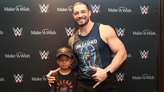 Roman Reigns grants Jaylen’s wish