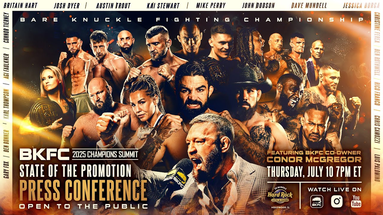 The Future Of BKFC! Conor McGregor's Champions Summit | LIVE!