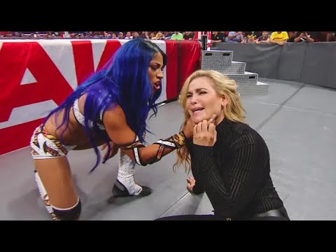 Sasha Banks-Dominant moves backdrop