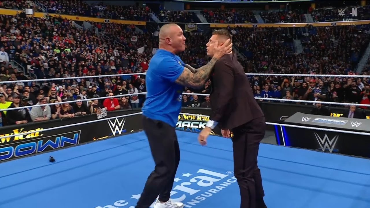 Randy Orton attacks The Miz - WWE SmackDown | Jan. 2, 2025