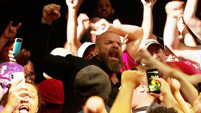 Triple H rejoices with NXT crowd following live premiere: WWE.com Exclusive, Sept. 18, 2019