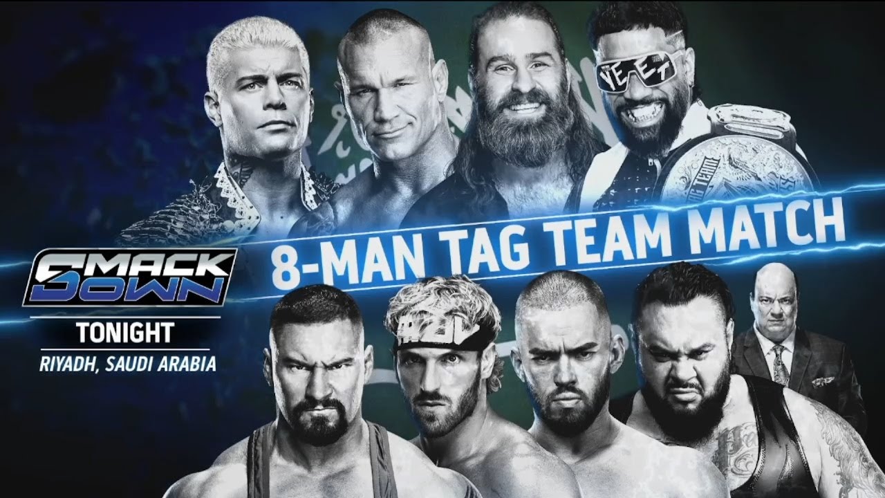 8-Man Tag Team Full Match - WWE SmackDown | Jan. 30, 2026