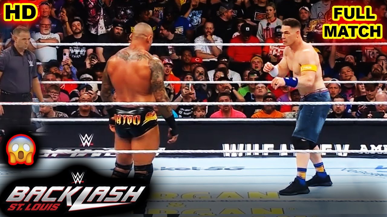 Full Match: John Cena Vs Randy Orton | WWE BackLash 2025 | Backlash Highlights