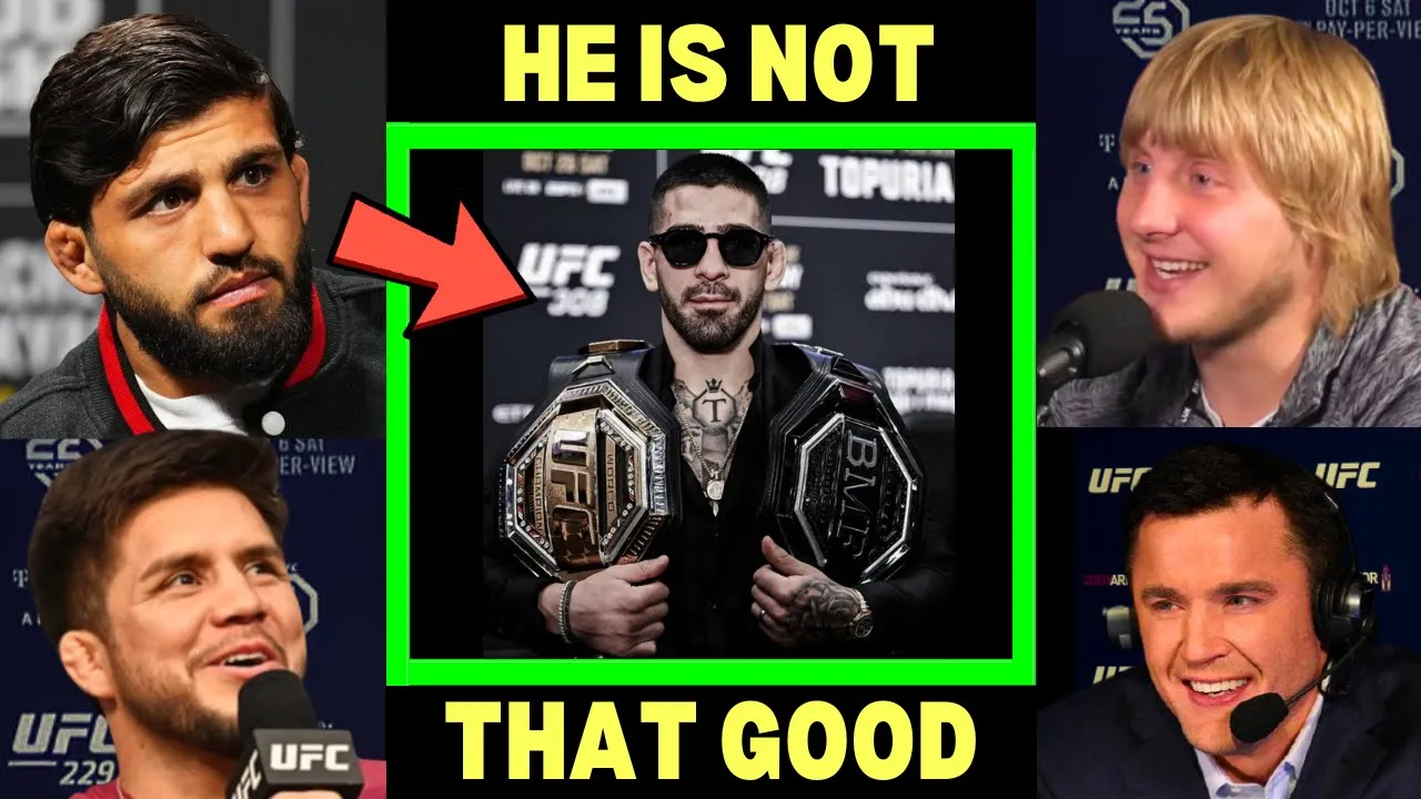 Why UFC Fighters HATE Ilia Topuria.. ЁЯШ│ЁЯТе background