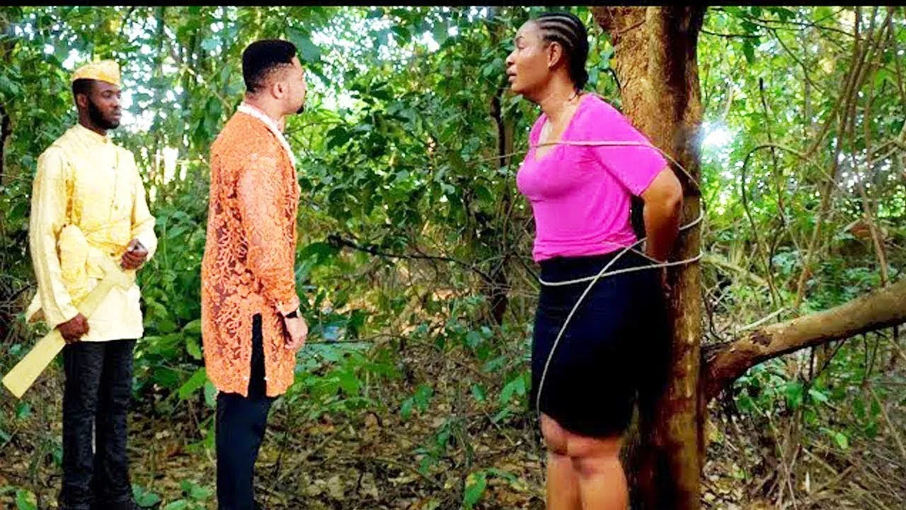 HER WICKED STEP MOTHER TIED AND ABANDONED HER IN THE FOREST TO DIE, BUT SHE WAS SAVED BY THE PRINCE
