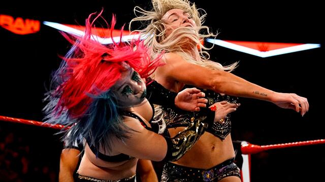 Charlotte Flair vs. The Kabuki Warriors: Raw, Dec. 2, 2019 background