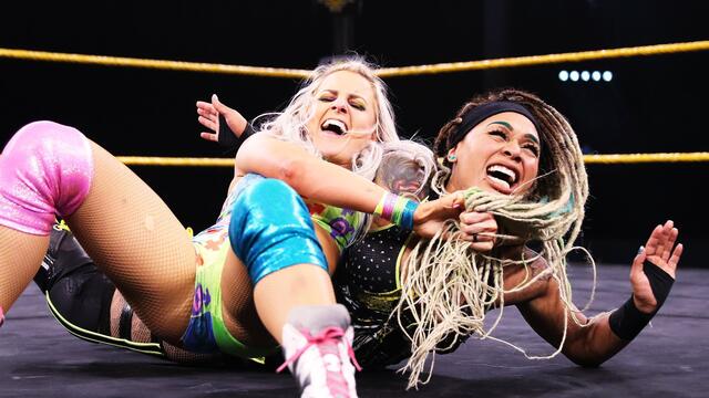 Candice LeRae vs. Kayden Carter – No. 1 Contender’s Ladder Match Qualifying Match: WWE NXT, March 25, 2020 background
