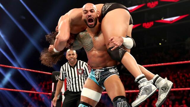 Riddick Moss vs. Ricochet – 24/7 Title Match: Raw, March 2, 2020