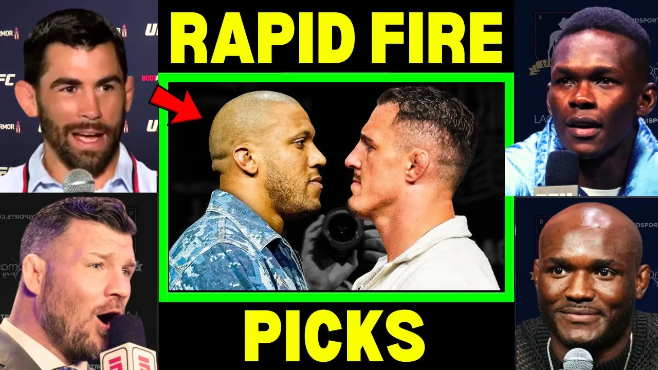 UFC Fighters "Predict" Tom Aspinall vs Cyril Gane | UFC 321