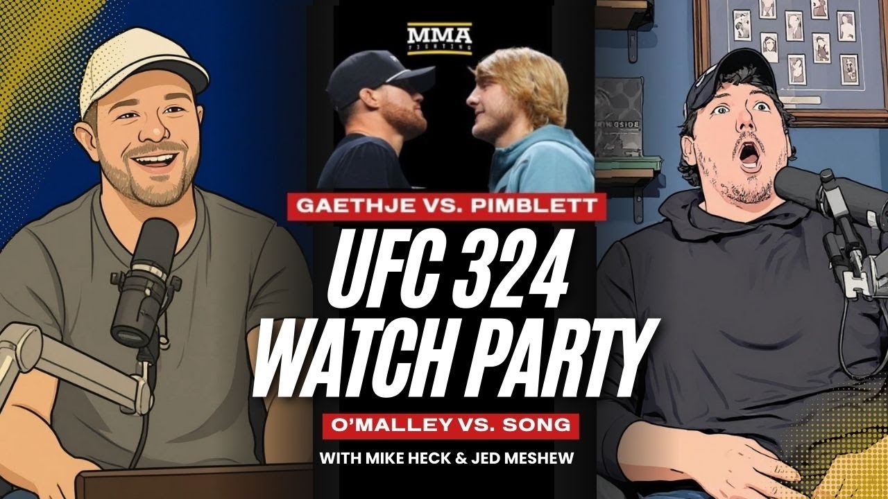 UFC 324 LIVE STREAM: Gaethje vs. Pimblett Watch Party & Results | O'Malley vs. Song | MMA Fighting