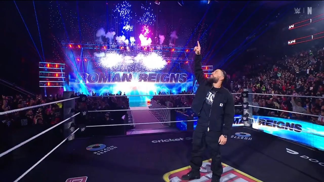 Roman Reings Entrance - WWE RAW | Feb. 2, 2026