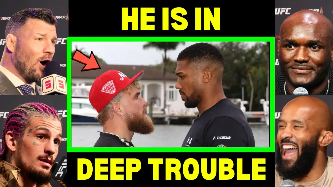 UFC Fighters on Jake Paul vs Anthony Joshua being DEADLY..