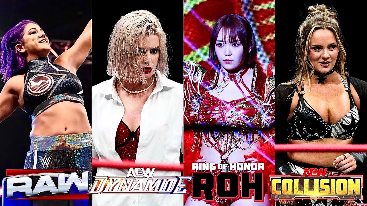 Best Women’s Wrestling Moves Of The Week: WWE AEW  | ALexaBanks. 