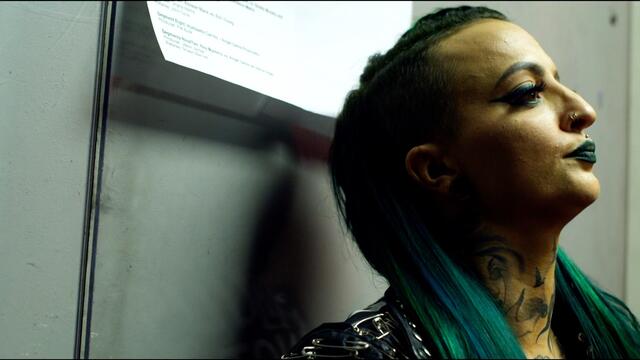 Behind the scenes of Ruby Riott’s return background