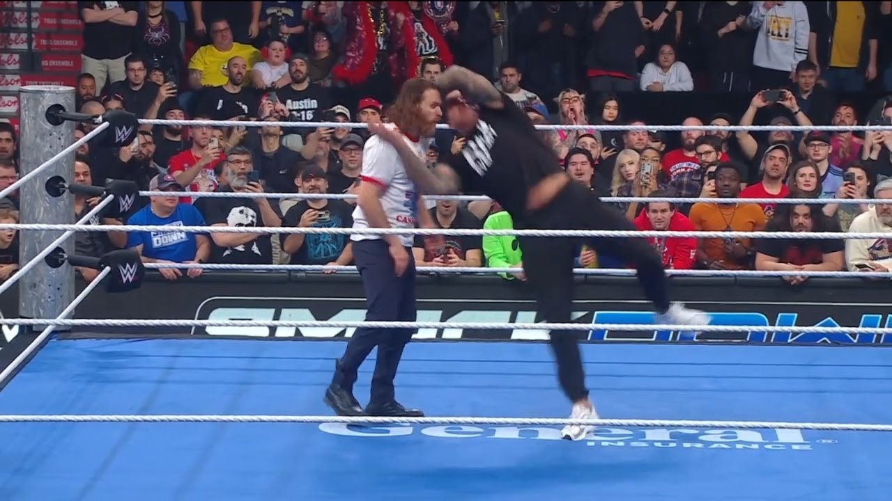 Randy Orton attacks Sami Zayn - WWE SmackDown | Jan. 23, 2026
