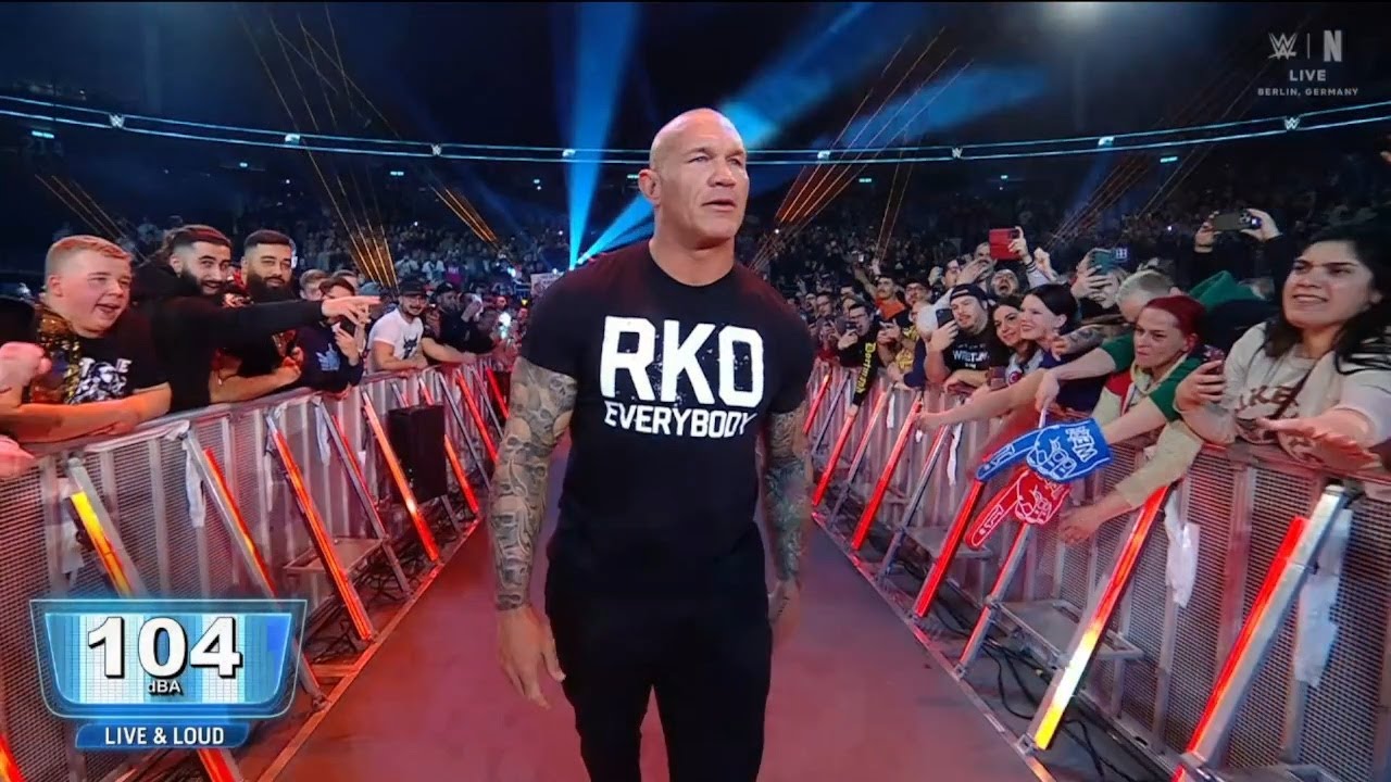 Randy Orton Big POP Berlim, German - WWE SmackDown | Jan. 9, 2025