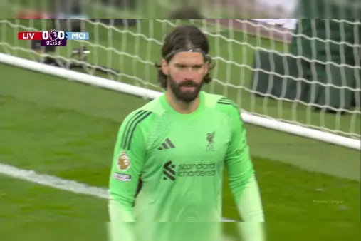 [Highlights] Quick start! Haaland receives a through ball and shoots, saved by Alisson