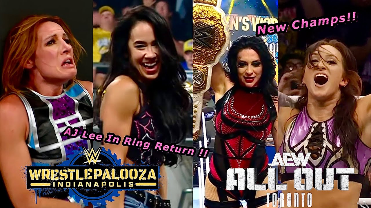 Best Women’s Wrestling Moves Of WRESTLE PALOOZA & AEW ALL IN 2025 | ALexaBanks. 