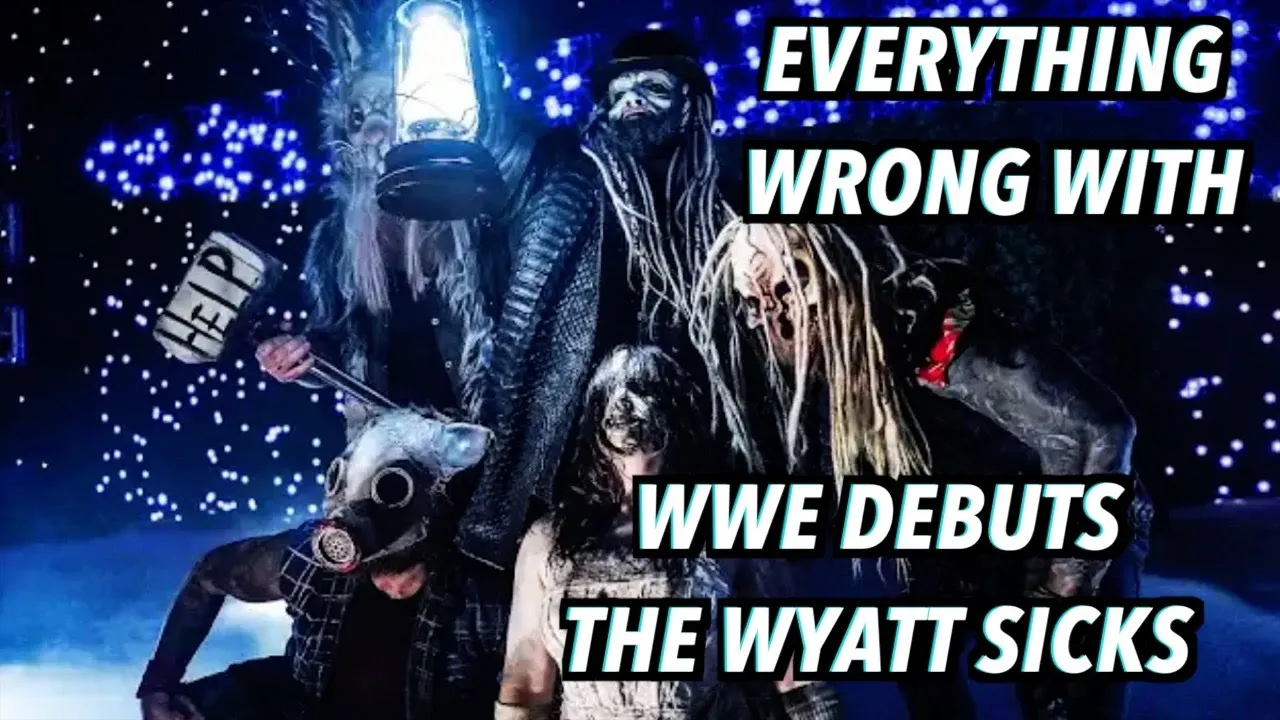 Everything Wrong With WWE Debuts: THE WYATT SICKS background