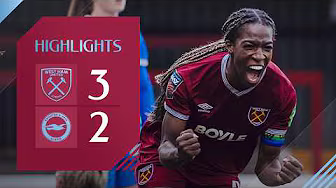 Asseyi Stuns Brighton with Late Winner! ⚒️ | West Ham Women v Brighton Women | Women's Super League