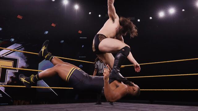 Denzel Dejournette vs. Cameron Grimes: WWE NXT, May 6, 2020 background