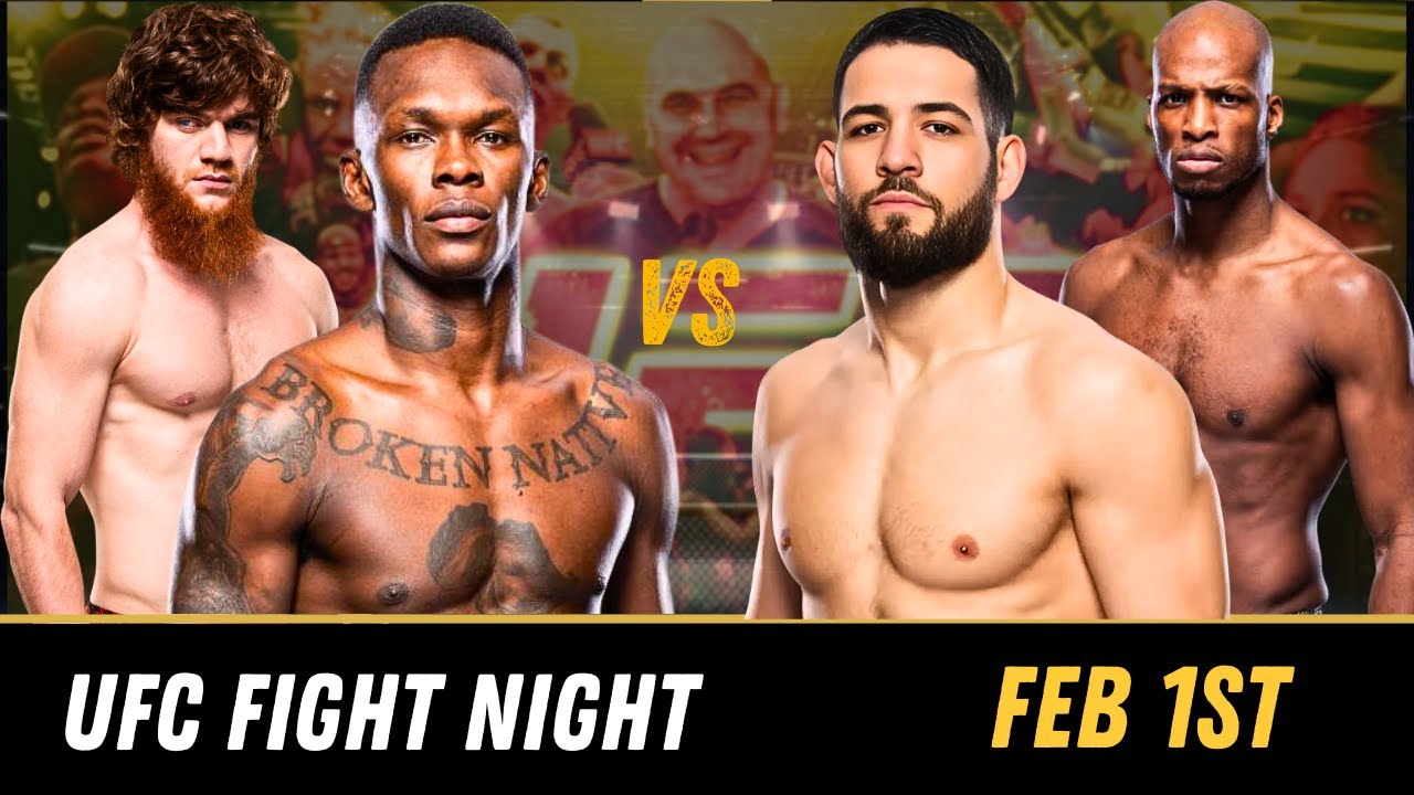 UFC Fight Night 250: Adesanya Returns to Face Imavov