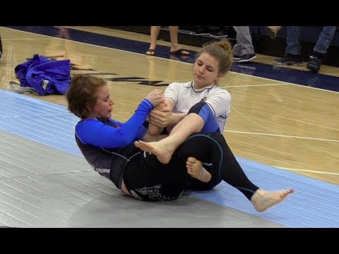 #311 Girls Grappling No-Gi Tournament Match • Women Wrestling BJJ MMA Female Brazilian Jiu-Jitsu
