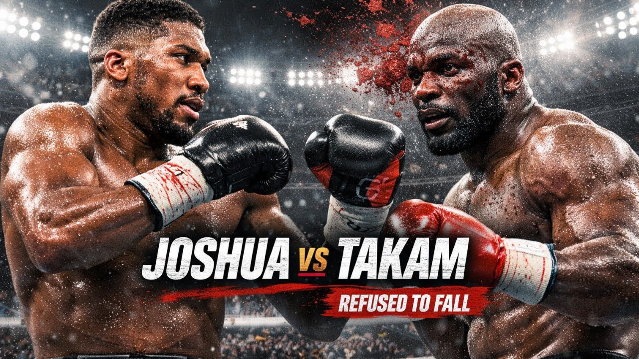 Anthony Joshua vs Carlos Takam | Brutal Knockout at Wembley | Heavyweight Boxing War