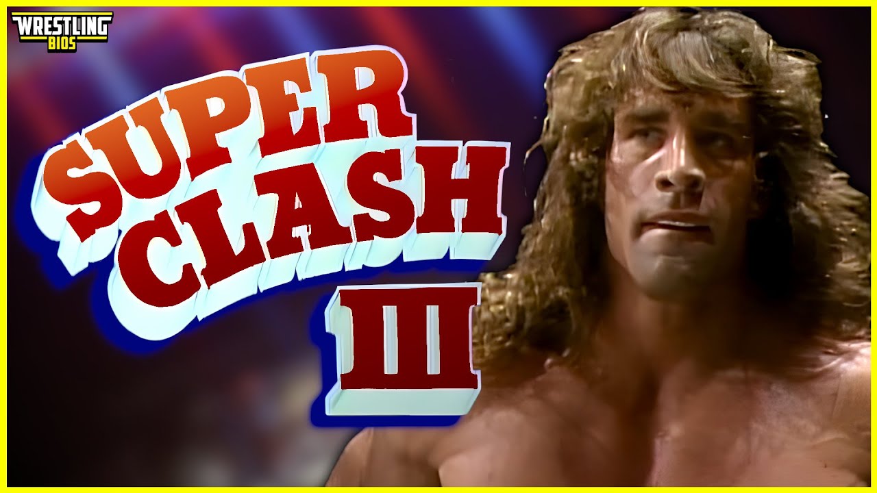 The AWA SuperClash III Disaster background