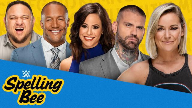 The first-ever WWE spelling bee battle
