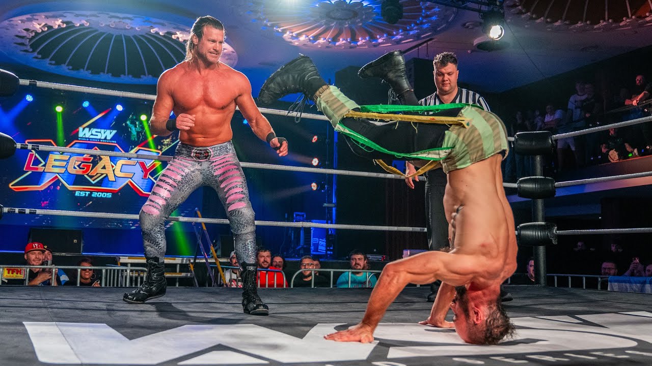 Mick Moretti Answers Nic Nemeth's Open Challenge | WSW World Heavyweight Championship : LEGACY 2025 background