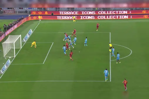 [Highlights] No one to meet it in front of goal! Sule's cross-shot drifts just wide